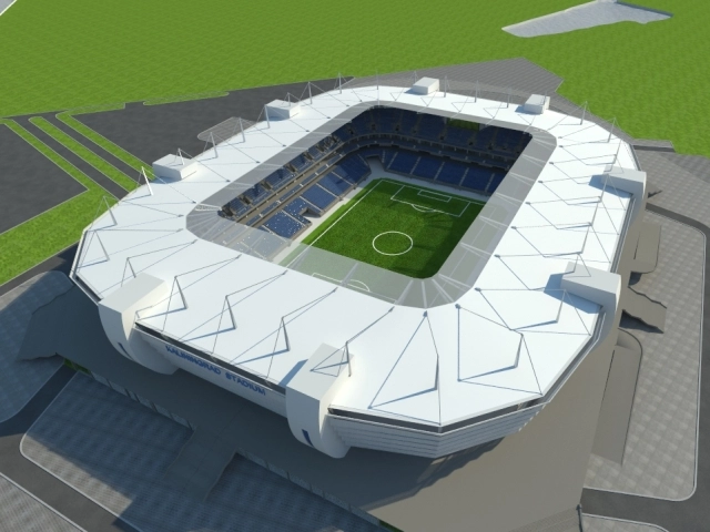«Астерос» завершил работы на стадионе в Калининграде