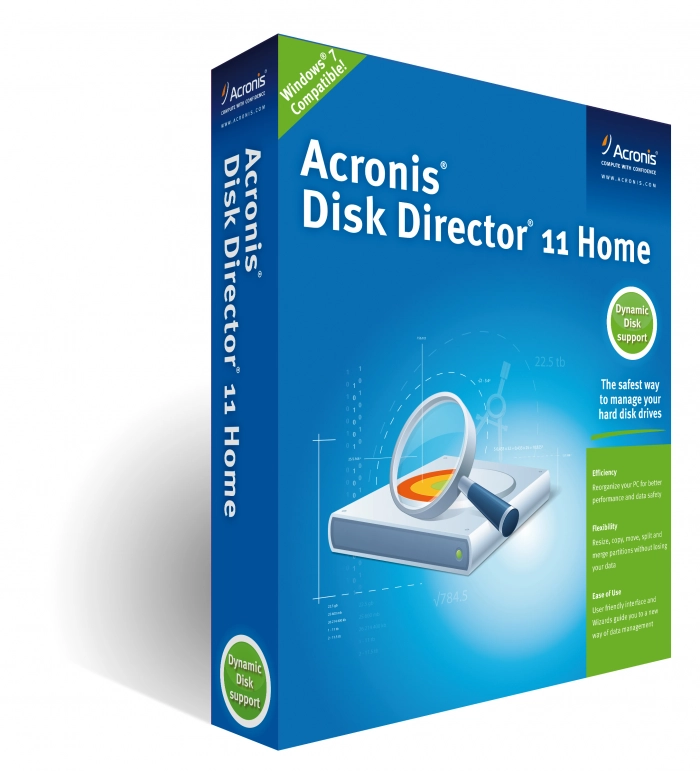 Acronis Disk Director 11: директор дисков