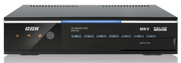 HD-медиаплеер MP072S от BBK: встроенный жесткий диск одним движением