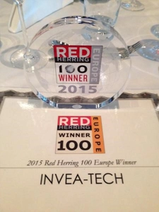 Invea-Tech получила премию Red Herring Top 100 Europe 2015