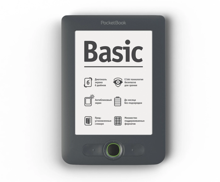 PocketBook Basic New 613: книга, и ничего лишнего
