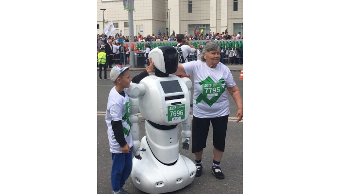 Робот пробежал марафон