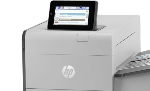 HP Officejet Enterprise X555dn: броский и быстрый. Рис. 1
