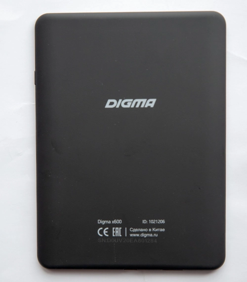 Digma X600: расширяемая электрокнига. Рис. 3