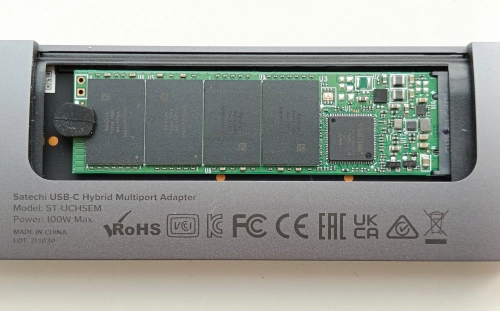 Satechi USB-C хаб с разъемом для SSD: коммуникация для всего. Рис. 3