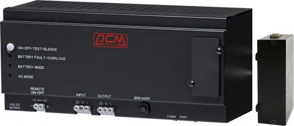 Powercom DRU-500/DRU-850:  обновленный ИБП для монтажа на DIN-рейку. Рис. 1