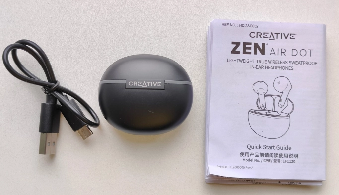 Creative Zen Air DOT: легкие спортивные вкладыши. Рис. 1