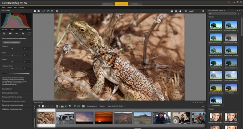 Corel PaintShop Pro X6: быстрый инструментарий фотографа. Рис. 2
