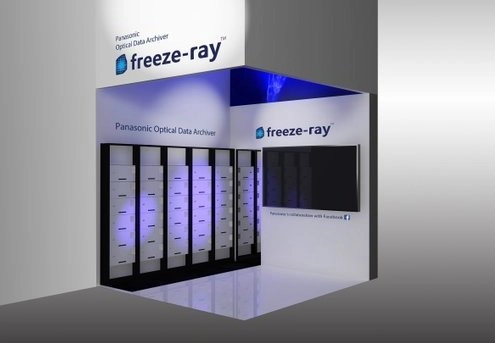 Panasonic в сотрудничестве с Facebook разрабатывает freeze-ray систему хранения данных для ЦОД