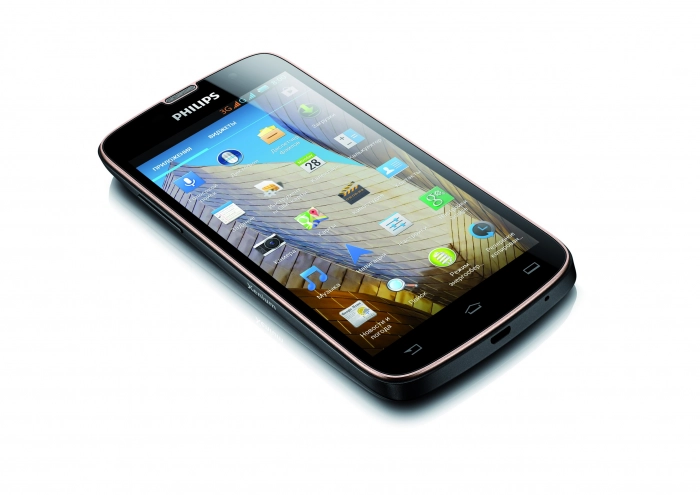 Флагманский смартфон Philips с поддержкой NFC и Miracast