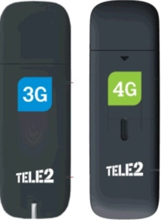 Tele2 начал продажи 3G- и 4G-модемов