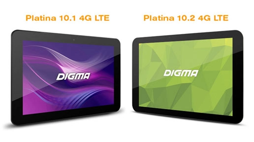 4G-планшеты Digma Platina: высокоскоростное общение