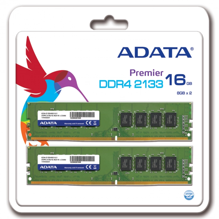 ADATA выпускает оперативку DDR4