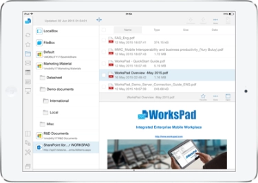 WorksPad интегрирован с MobileIron AppConnect