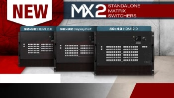 Новые модели матричных HDMI коммутаторов Lightware серии MX2