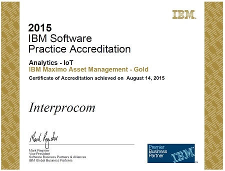 Компания «Интерпроком» - золотой бизнес-партер IBM 