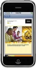 IBM выпустила социальное ПО для iPhone и iPod