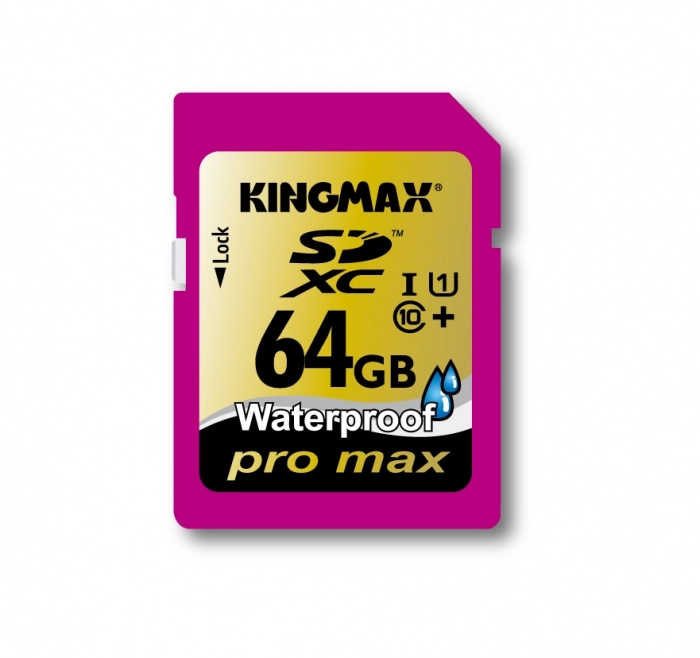 Kingmax Waterproof SDXC pro max: на волнах памяти