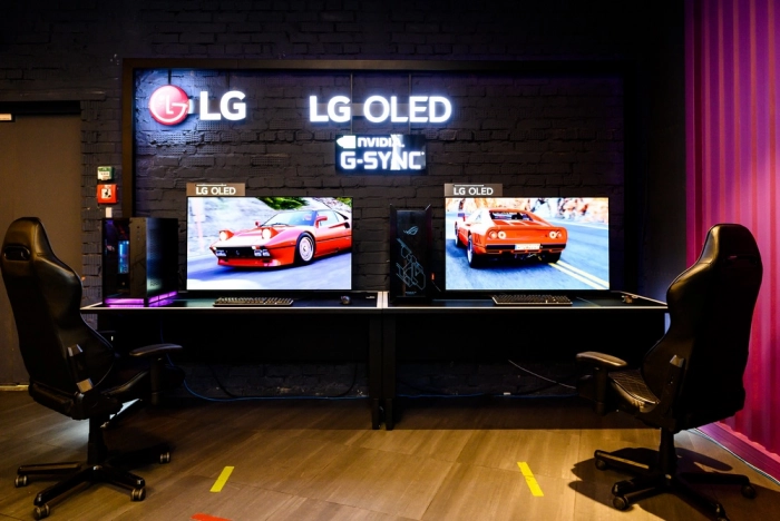 OLED-телевизоры LG с диагональю 48” интегрированы в Winstrike Arena в ЦДМ