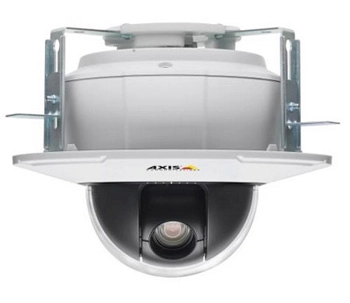 Новая поворотная  купольная видеокамера AXIS P5512