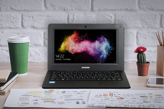DIGMA выпустила новый компактный ноутбук