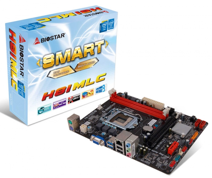 Системная плата BIOSTAR на чипсете Intel H81