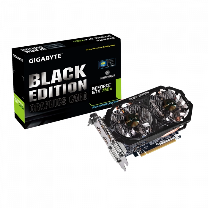 Темная версия GeForce GTX 750 Ti