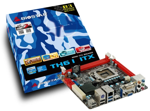 Biostar TH61 ITX: сервер в коробке