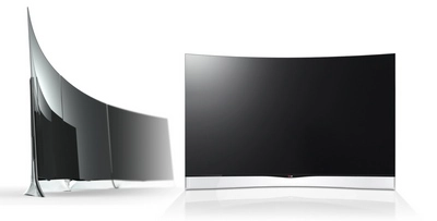 LG: OLED-телевизор с изогнутым экраном