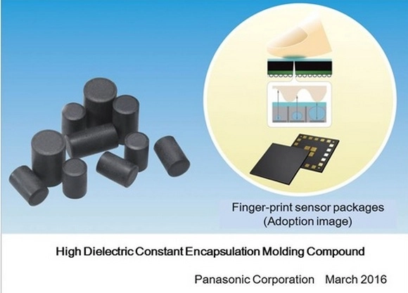 Panasonic разработал полимерный герметик для сенсоров отпечатков пальцев в смартфонах и мобильных устройствах