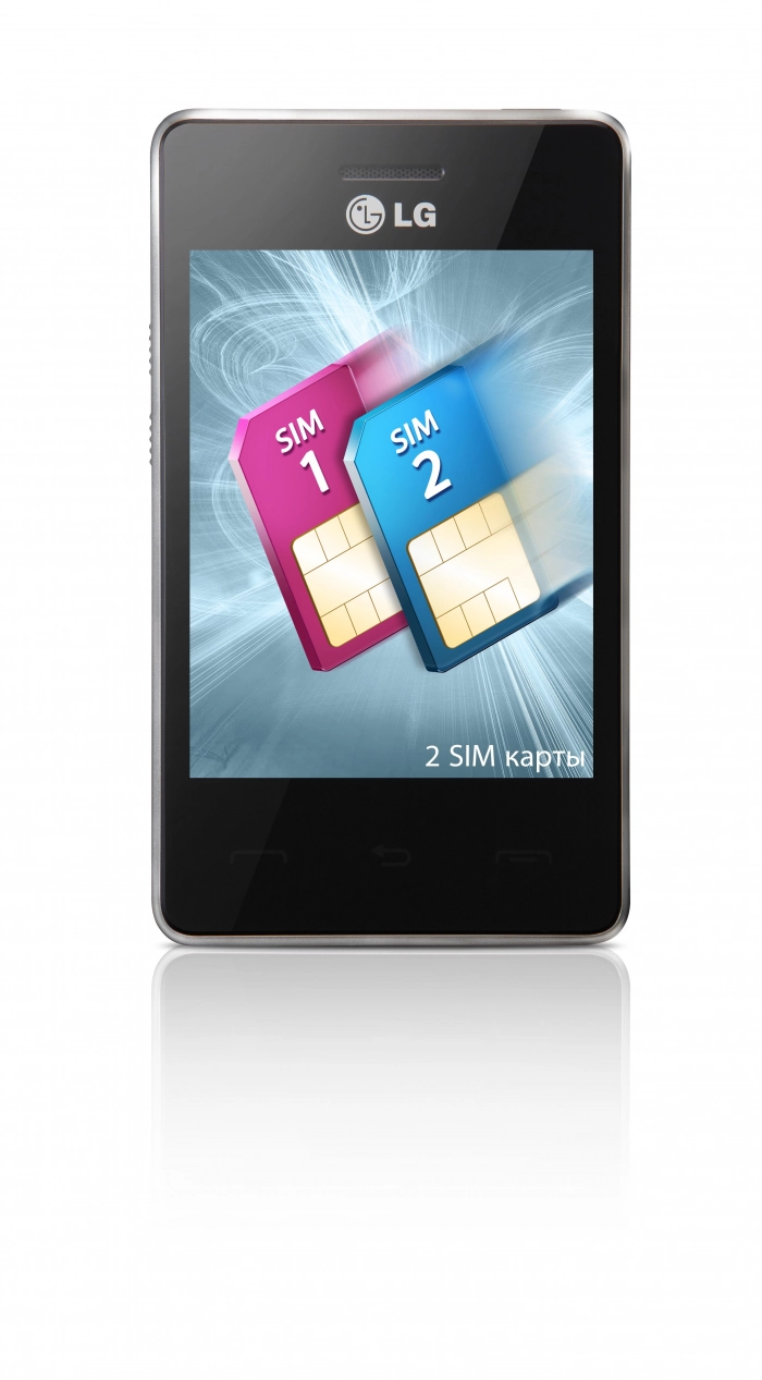 Стиляга LG T370: сенсорный телефон на две SIM-карты