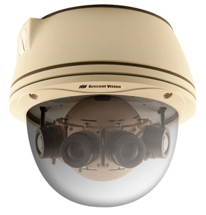 Вандалозащищенные 8 Мп камеры  Arecont Vision с полем зрения 180°