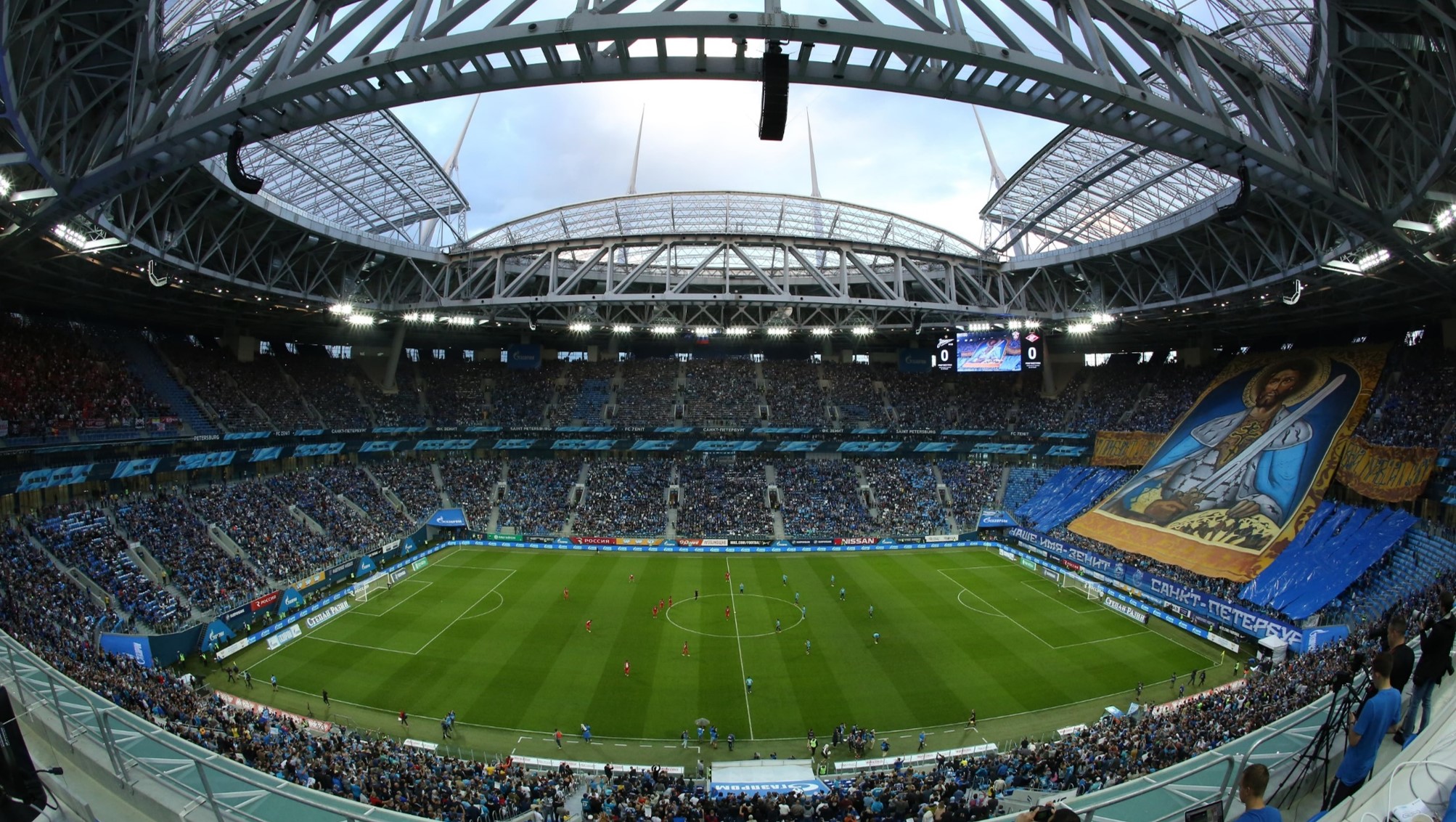 Вместимость стадиона петербург