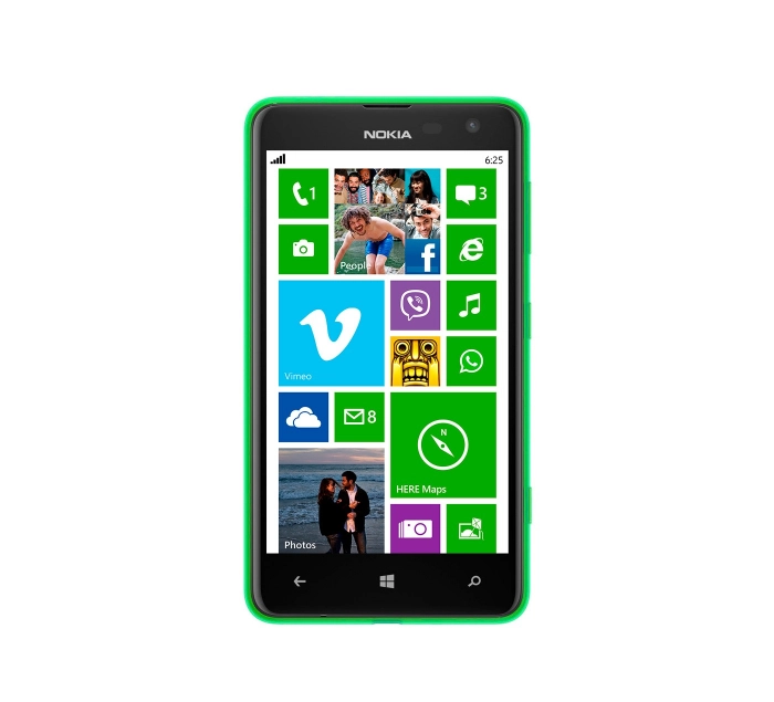 Nokia Lumia 625: зернистый серфер
