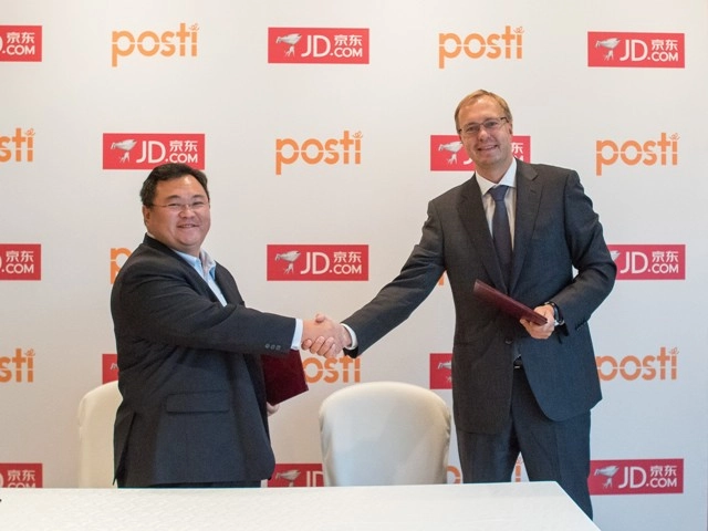 Posti и JD.com подписали соглашение