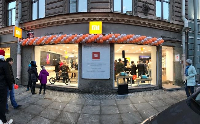    В Санкт-Петербурге открылся первый монобрендовый магазин Xiaomi