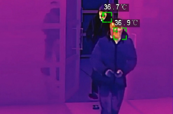 ЭР-Телеком измеряет температуру с помощью тепловизионных камер видеонаблюдения