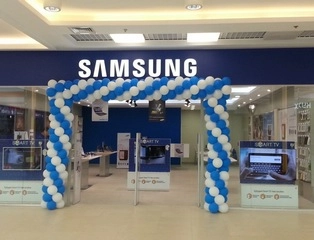 Новый магазин Samsung в Санкт-Петербурге 