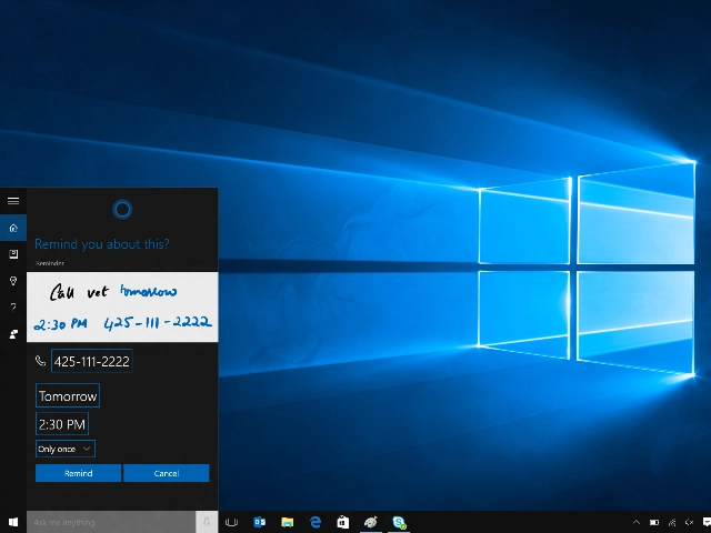 Первое крупное обновление Windows 10