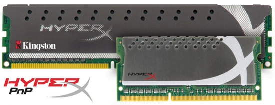 Kingston представила модули памяти HyperX Plug and Play