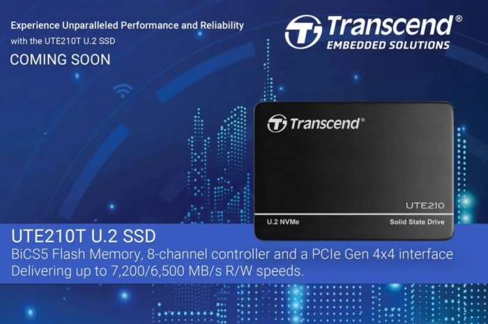 Transcend представила SSD для систем генеративного ИИ, высокопроизводительных вычислений и анализа Big data
