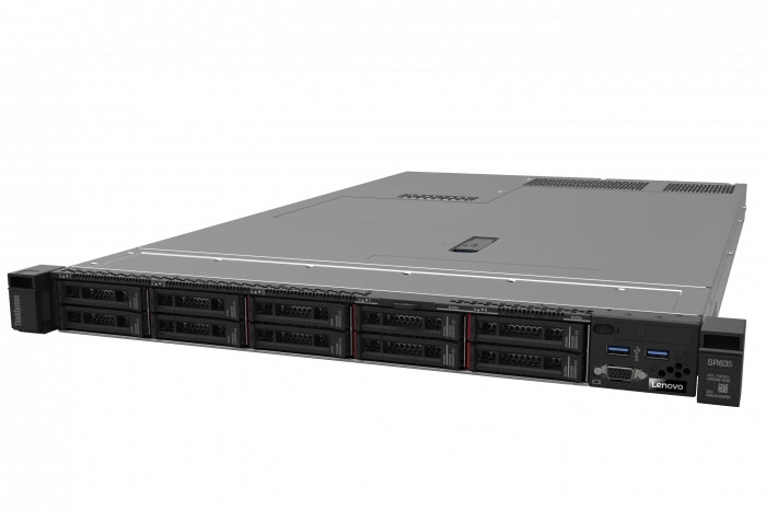 Lenovo представила однопроцессорные серверы ThinkSystem SR635 и SR655