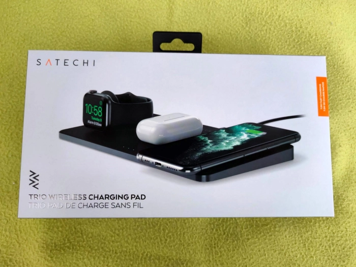 Satechi Trio Wireless Charging Pad: семейная беспроводная зарядка для Apple