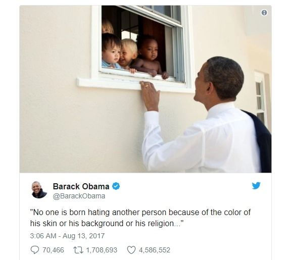 Топ твитов 2017 года: Барак Обама как генератор ретвитов