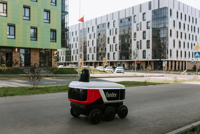Роботы-курьеры «Яндекса» начали доставлять еду в Иннополисе