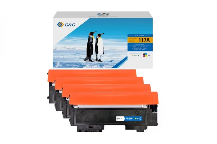 Тонер-картриджи G&G для популярных цветных лазерных МФУ HP 179-й и 183-й серий
