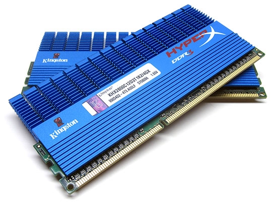 Kingston HyperX DDR3 2800: память в голубых доспехах