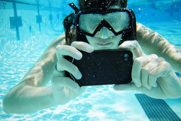 iPhone как подводная камера
