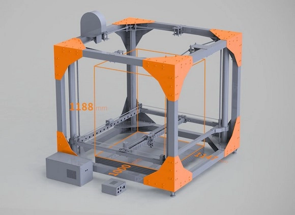 3D-принтер BigRep One «печатает» крупные объекты