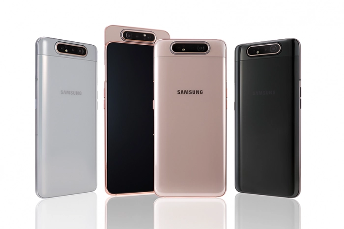 Samsung Galaxy A80 выходит на рынки